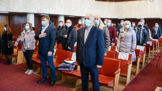 Перша сесія Кагарлицької міської ради VIII скликання