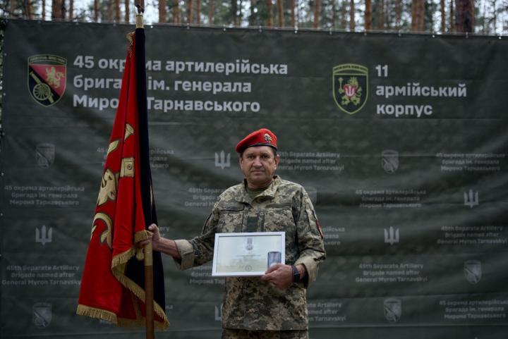 Фронтовика Миколу Мушту з Халчі нагороджено відзнакою Президента України «За оборону України»
