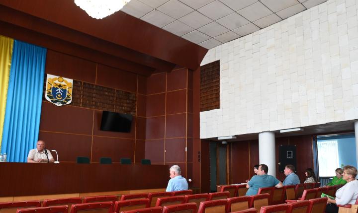 НА ЗАСІДАННІ ОПЕРАТИВНОГО ШТАБУ