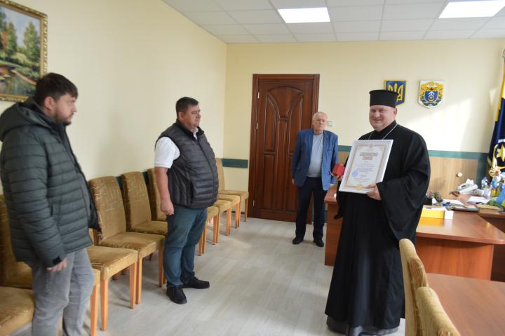 Олександр Широкоступ удостоєний відзнаки-хреста і Благословенної грамоти Предстоятеля Православної Церкви України
