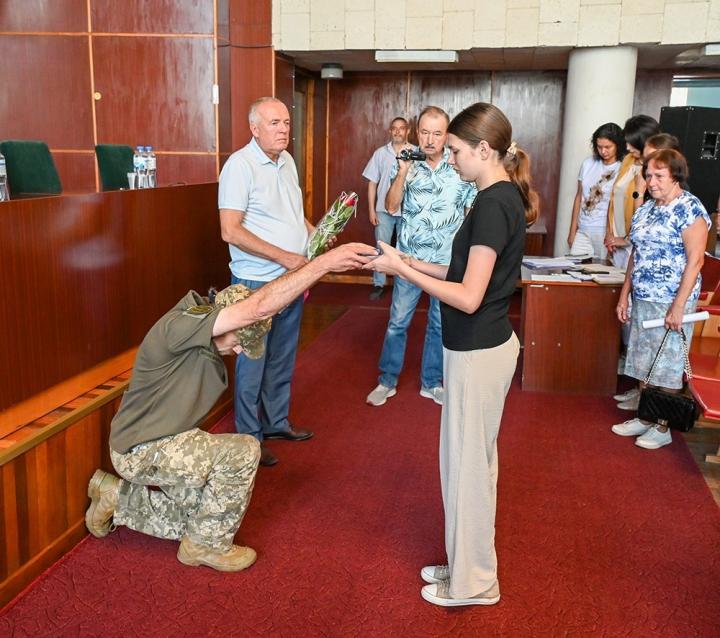 Нагороди вручено доньці полеглого