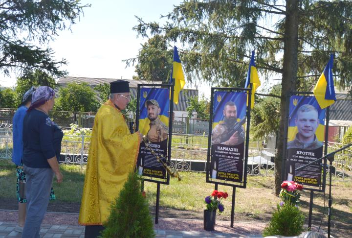 Освячення банерів