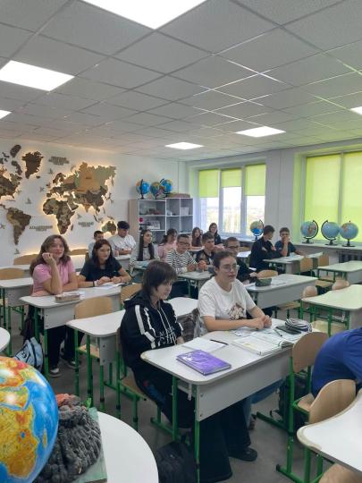 Під час візиту в ліцеї №3