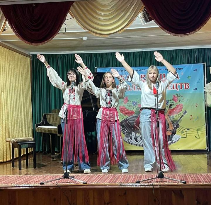 Під час заходу в Школі мистецтв