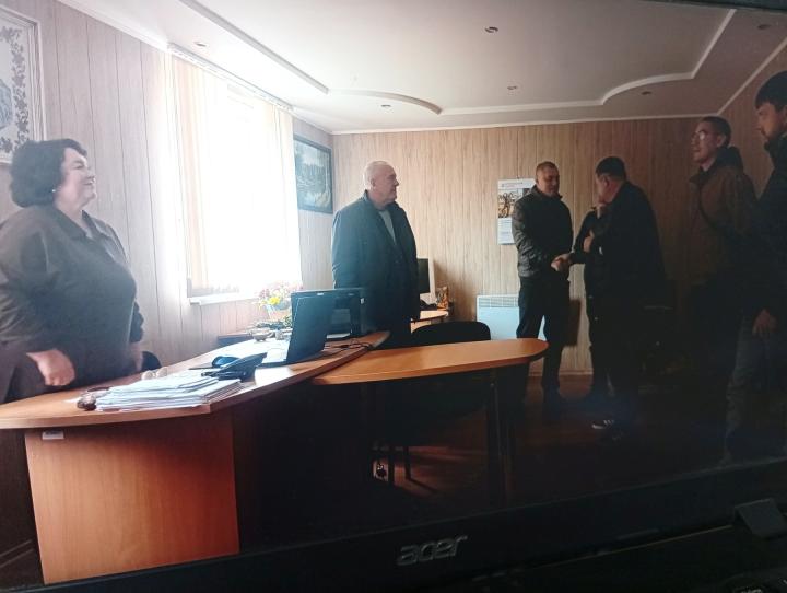 Колишньому старості Володимиру Безвербному подякували за плідну співпрацю