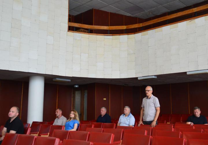 Про виконану роботу інформує директор Адміністрації парку-пам\'ятки Валерій Петленко