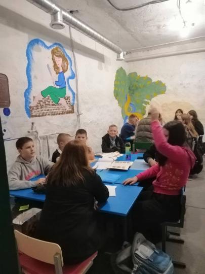 Навчання в укритті