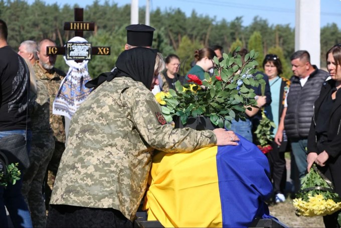Похорон Віталія Широкоступа