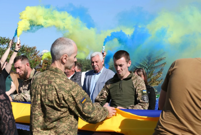 Похорон Віталія Широкоступа