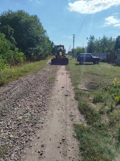 Дорожньо-ремонтні роботи в с.Ліщинка