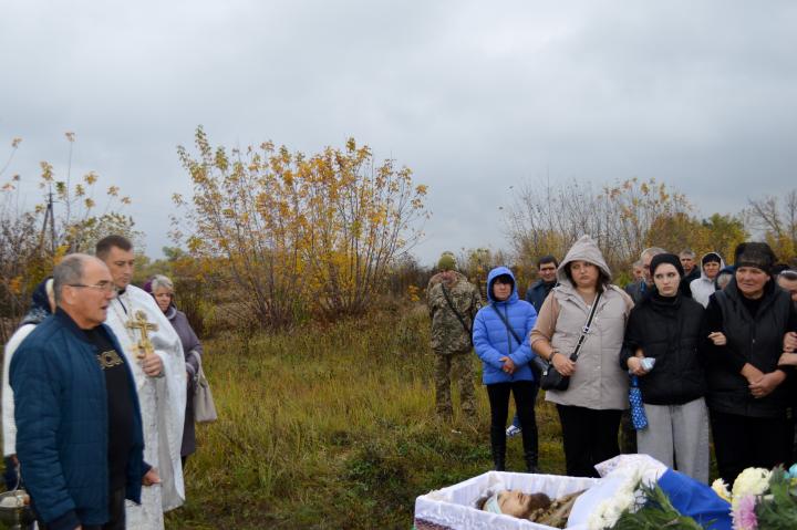 Похорон ветерана і волонтера Євгенія Аніщенка