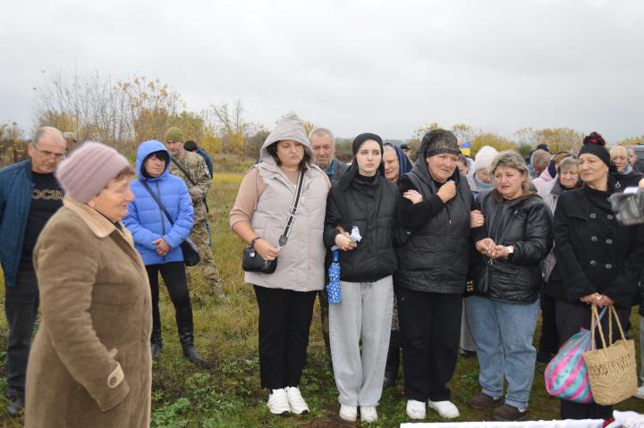 Похорон ветерана і волонтера Євгенія Аніщенка
