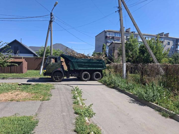 Прибирання негабаритного сміття