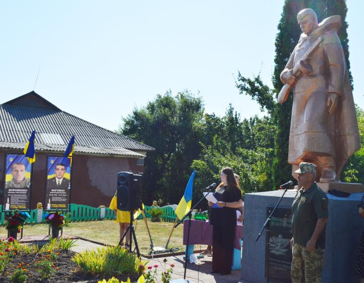 Виступає майор Сергій Решетник