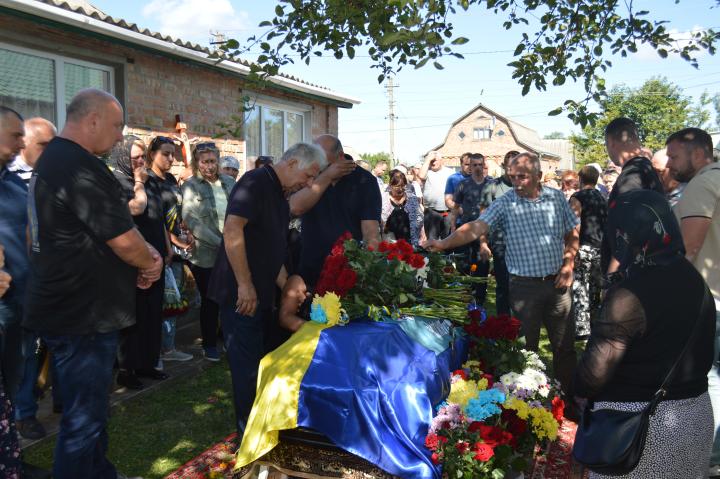 Похорон воїна Сергія Глобенка