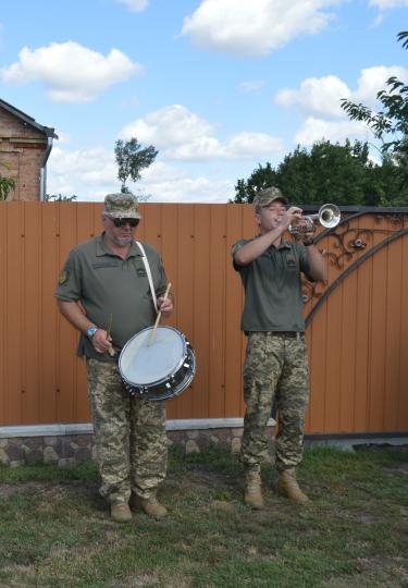 Похорон воїна Сергія Глобенка