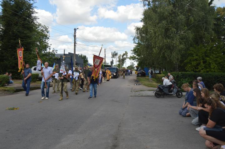 Похорон воїна Сергія Глобенка