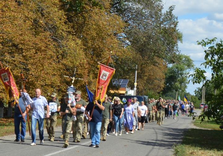 Похорон воїна Сергія Глобенка
