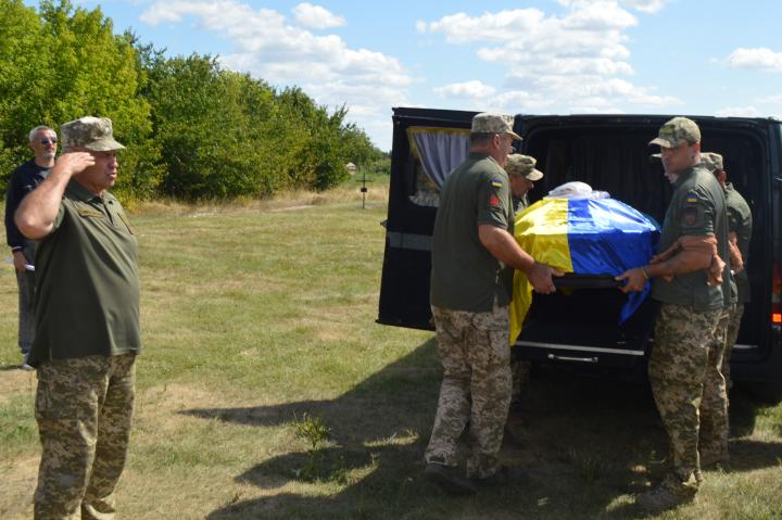 Похорон воїна Сергія Глобенка