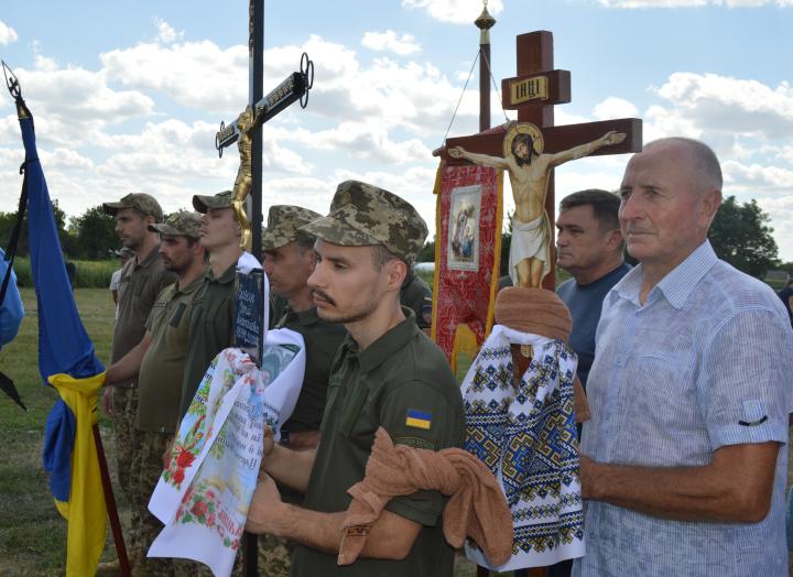 Похорон воїна Сергія Глобенка