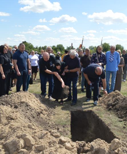 Похорон воїна Сергія Глобенка