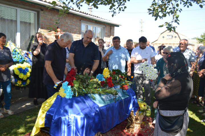 Похорон воїна Сергія Глобенка
