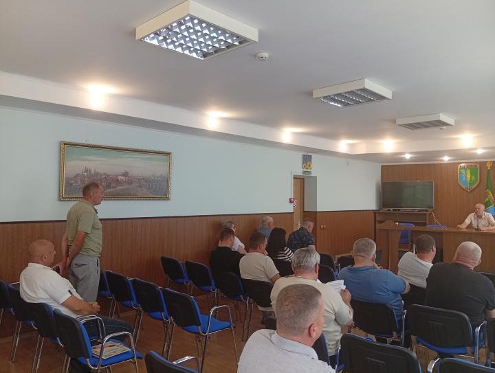 Під час засідання штабу