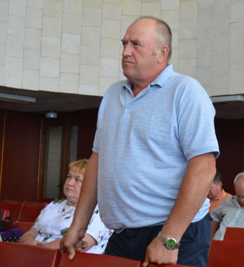 Староста Буртівського округу  Олександр Драган