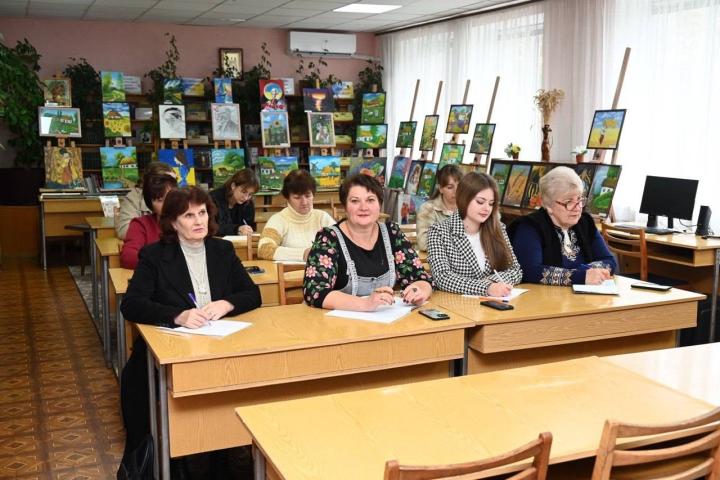 Під час Радіодиктанту національної єдності в Центральній бібліотеці