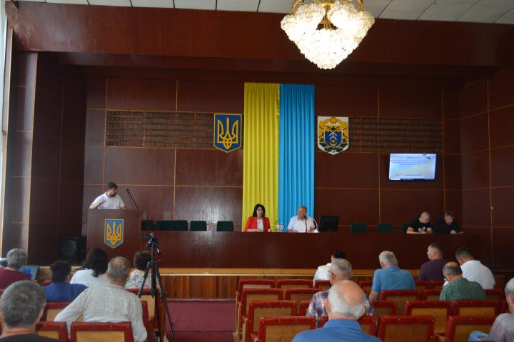 Під час сесійного засідання
