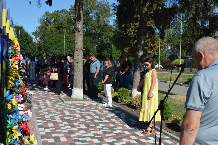 Учасники заходу взяли участь у загальнонаціональній хвилині мовчання