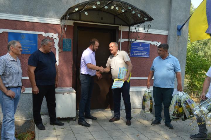 Вручення Подяки Івану Лисенку