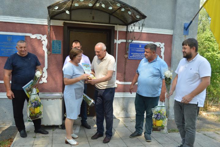 Вручення Подяки Людмилі Світельській