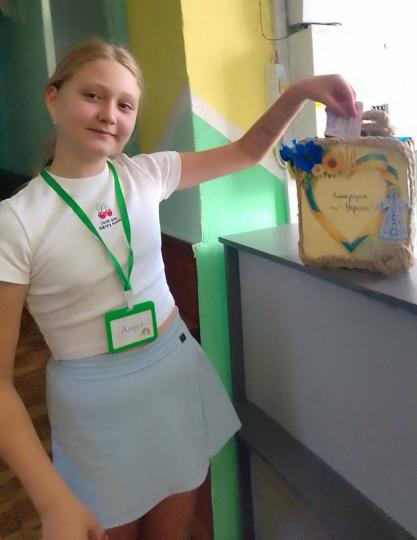 Юна учасниця акції